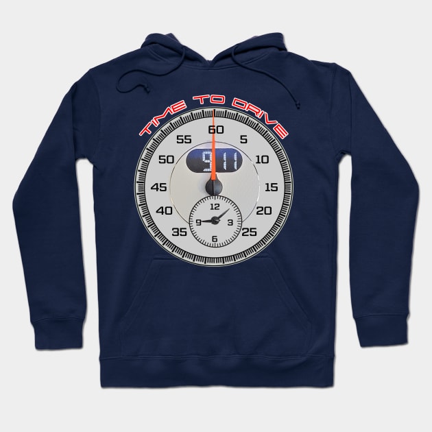 911 Time To Drive Hoodie by avidrides